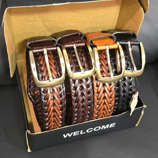 Braided Leather Belts